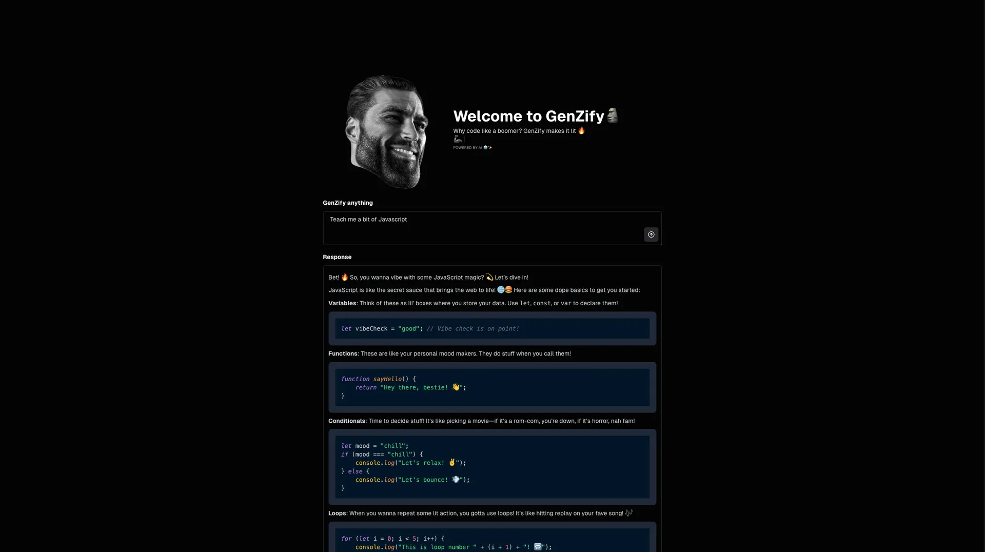 Genzify AI preview 4